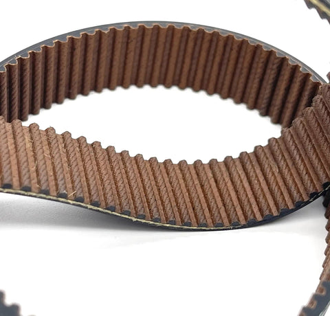 Close-up of Carbon Fiber Drive Belts For Boosted Board Models V2 V3 Mini S Mini X Plus And Stealth With Over 400 Miles Of Ride Life