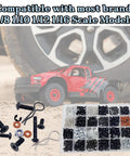 1000 Piece RC Screw Kit With 1000pcs Screws Assortment displayed with RC car and fasteners in organized grids