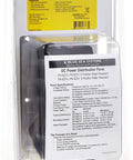 Packaged Water Resistant 6 Position Circuit Breaker Panel For Boats Black With IP66 Protection LED Indicator Lights