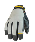 Kevlar Cut Resistant Work Gloves for Men, Gray, Large, DuPont Lined Throughout for Superior Puncture Protection, Heavy Duty Grip