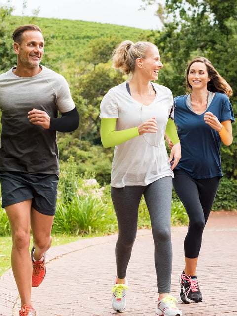 Keep Your Arms Cool With These Dope 10 Pack Uv Protection Sleeve Covers Crafted From Breathable Ice Silk Fabric That Wicks Moisture Fast While Providing A Snug Fit To Hide Tattoos During Summer Workouts Or Road Trips