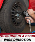 Wheel Hub Cleaning Tool Set With Five Cleaning Heads For Passenger Cars And Trucks Pro Grade Heavy Duty Durable Stud Cleaner