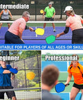 Outdoor Pickleball Balls With 40 Holes For Superior Durability And Stability, Seamless Design For Repeated Hits, High Visibility