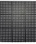 Interlocking Rubber Floor Mat For Indoor And Outdoor Use Anti Fatigue With Drainage Holes Restaurant Kitchen Bar Safety Mat Non Slip Durable 36 Inch Square Tile For Garage Shower Pool Doorways
