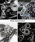 ChgImposs heavy-duty bearing puller tool with chrome-plated gear & pinion splitter for wheel hub removal (auto/ATV)