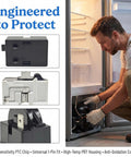 Installation of 4.7 Ohm 1 Pin PTC Start Relay With Refrigerator Overload Protector For Most Mini Fridges and Coolers