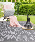 Outdoor Rug For All Weather Use Waterproof Plastic Straw Style Mat Large 5x8 Area Rug For Outdoor Living Yard Vibes Patio Deck