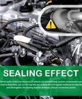 Engine showing sealing effect with Comprehensive 139 Piece Car AC O Rings And Gasket Kit With Metal Gaskets And Sealing O Rings