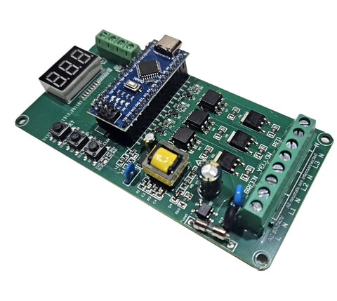 Plug And Play Light Sequencer Controller With External Start Stop And Pause Resume Pins, 110-240VAC, LED Light Show board