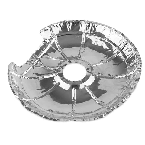 Round Electric Stove Burner Covers 50 Pack 6 Inch And 8 Inch Disposable Aluminum Foil Stove Top Bib Liners