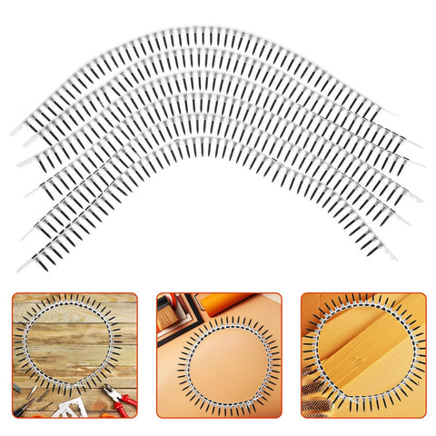Heavy Duty Drywall Anchors And Self Tapping Screws Kit with plastic and alloy materials for quick install, shown in spiral arrangement