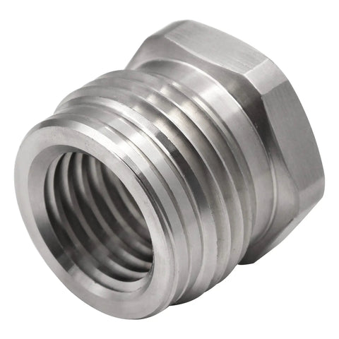 Close-up of a metal 1 Inch 8 TPI Chuck Adapter For Lathe Spindle, Handy Low Cost Insert Type Chuck Upgrade, Fits 38mm External Chucks