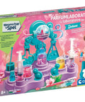 Perfume Lab Kit For Kids Ages Eight And Up With Cosmetic Chemistry Lab And Makeup Making Set For Girls Real Scent Experiments And Cream Formulation Fun STEM Toy box front, 8+ Clementoni