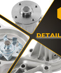 Detailed view of Beefed Up 3.3L Engine Timing Belt With Water Pump Kit components for 1996 2004 Nissan Pathfinder Frontier Xterra Infiniti QX4 3.3L V6 SOHC 12V VG33E VG33ER Replacement TBK249 TBK643.