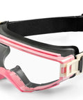Pink Safety Goggles For Men And Women With Adjustable Strap, Anti Fog, Impact Resistant, ANSI Z87.1 Plus Certified, Full Seal