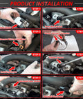 Downstream Oxygen Sensor For 2010 Toyota 4Runner 2.7L L4 Plug And Play Direct Fit Replacement, OEM Quality O2 Sensor For Accurate Emissions Readings, Easy Install, Durable And Reliable, Boost Fuel Efficiency And Smooth Performance installation steps