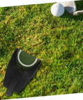 Automatic Golf Putting Cup Return System Easy To Use Putting Trainer For Practice Improves Putting Accuracy And Overall Performance On The Green Ball Retriever For Quick Ball Retrieval Fun And Pro Level Training Tool For Home Range Or Club on grass with golf ball and club