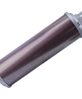 2 Inch NPT Air Compressor Muffler Exhaust Silencer for dryers, 145 PSI, single chamber, metal, industrial use, replacement part