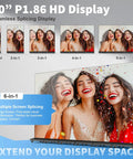 80 Inch Led Digital Signage Seamless Video Wall Featuring Plug And Play Wireless Remote Foldable Gob Panels Built Different Ready To Roll Straight Into Your Next Event Or Venue Showcase Black with multiple screen splicing.