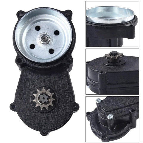 49Cc 4 Stroke Gearbox with Double Chain Clutch Drive for Mini Off Road Bike Engine Replacement close-up view
