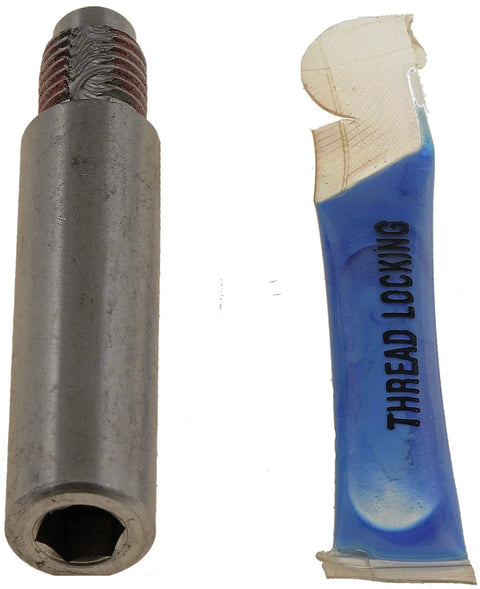 Oversized Brake Caliper Bolt Kit Direct Replacement with thread locking paste, ideal for stripped holes in select models.