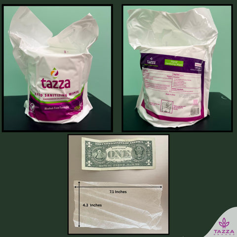 Bulk Wipes 4 Pack 1200 Count Durable Pre Saturated Cleaning Wipes For Gym Equipment Benches Mats And Machines shown with packaging.