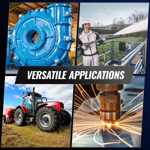0.75HP Electric Motor With Dual CW CCW Rotation, 1725 RPM, 56 Frame featured in diverse machinery applications