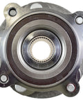 Front view of Front Wheel Bearing And Hub Assembly Direct Fit For 2007 2021 Toyota Tundra 4WD And 2008 2022 Toyota Sequoia 4WD