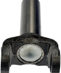 Battle Tested Rear Driveshaft Slip Yoke For Chevy Silverado and GMC Sierra 1500 Plus S10 Sonoma RWD 1996 to 2007 heavy duty view from front.