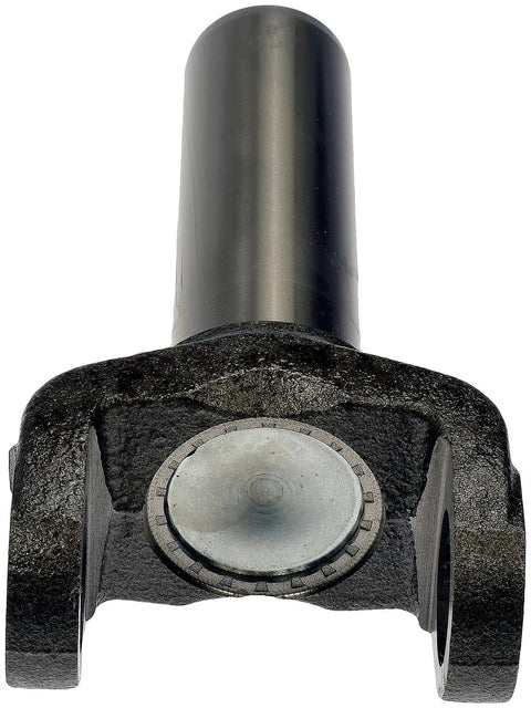 Battle Tested Rear Driveshaft Slip Yoke For Chevy Silverado and GMC Sierra 1500 Plus S10 Sonoma RWD 1996 to 2007 heavy duty view from front.