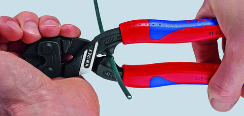 CoBolt Compact Bolt Cutter With Multi Component Design 8 Inch Comfort Grip For Tradesmen And DIY Pros cutting wire