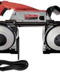 11 Amp Deep Cut Band Saw With Case For Precise Metal And Wood Cutting, Easy To Use Portable Power Tool, Heavy Duty Band Saw