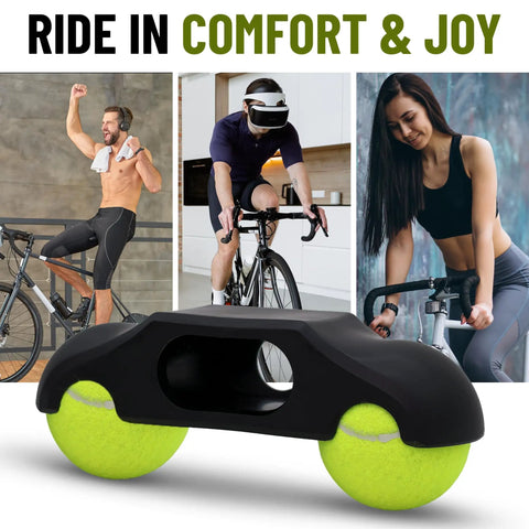 Rocker Feet Adapters With Tennis Balls 4 Pack For Kickr Core V2 Indoor Bike Trainers Thick Injection Molded Accessory