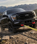 Ford F-150, Bronco And Toyota Tundra Tow Hook Covers Beefed-Up Silicone Exterior Protection Caps on a truck off-road