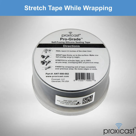 Beefy 30 Mil Weatherproof Self Fusing Silicone Sealing Tape For Outdoor Coax Cables Electrical Wire Hoses And Pipes Heavy Duty Waterproof Repair Roll 1.5 Inch By 15 Feet Black packaging label