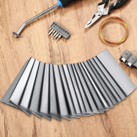 24 Pcs Welding Coupons 2x4 Inch 11 Gauge Mild Steel Plates Kit for MIG TIG Stick ARC Gas and Brazing Practice