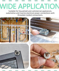 Massive 400 Piece Washer Set Kit With Split Lock Washers, External And Internal Star Washers, And Flat Washers In Sturdy 304 Stainless Steel, Imperial Sizes Six, Eight, Ten And One Quarter, Five Sixteenths, Three Eighths Inch. Used for plumbing and metal fastening