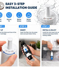 Two Pack Replacement Water Filter For Espresso Machines Compatible With Oracle Touch BES990 And BES980, Barista Pro BES878, Claro Swiss Breville Models, Compare To Part BES008WHT0NUC1, white cartridge