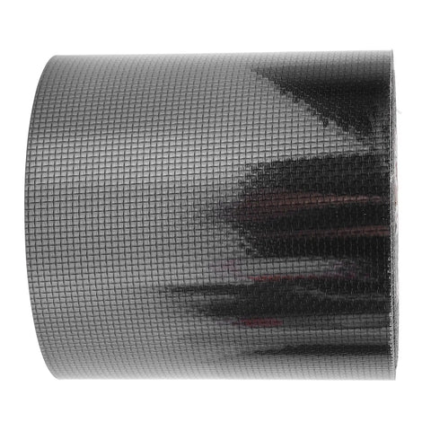 Transparent Window Screen Repair Tape With Strong No Fuss Adhesive Self Adhesive Mesh Patch For Quick Fix On Tents Pool And Car Screens See Through Black Finish