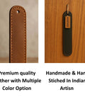 Full Grain Leather Drawer Handles For Cabinets And Dressers Handmade Durable Leather Cabinet Hardware With Pre Made Holes