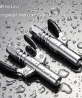 Beefy Spring Loaded Locking Grease Coupler With Aluminum Alloy Body For Easy Fitting Maintenance On Trucks Farm Machinery