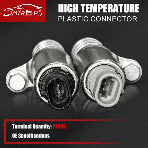 Camshaft Position Actuator Solenoid Valve Kit For GM Cars 2.0L 2.2L 2.4L Engines with plastic connectors, 2 pins