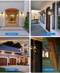 Outdoor Motion Sensor Porch Light In Oil Rubbed Bronze on front door, porch, garage, and back yard for exterior lighting