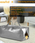 Heavy Duty Moving Bags Set With Extra Large Storage Totes And Backpack Straps Strong Handles And Zippers 86 Liter Capacity