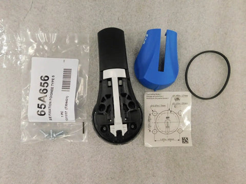 Molded Case Circuit Breaker Handle Mechanism Accessory Kit For MCCB Power Panels Must Have Replacement Part With Easy Install And Beefed Up Build Quality Assured, kit components displayed