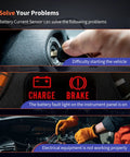 Automotive Battery Current Sensor Straight Swap For Dodge Challenger Charger Viper Ram Journey No Sweat Install Replace 4692269Ai 4692269Ah visual guide to troubleshooting vehicle battery issues.
