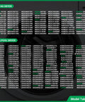 Model compatibility chart for Upgraded 279838 Dryer Heating Element Drop In Replacement with Easy Install showing Whirlpool and Maytag models.