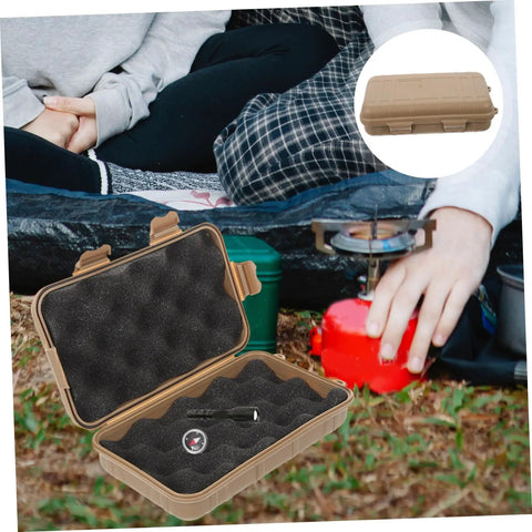 Portable Multi Function Survival Storage Box Shockproof Outdoor Tool Case during camping