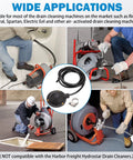 Various models using Heavy Duty Air Foot Pedal Switch With 8 Foot Hose For Air Activated Drain Cleaning Machines A Real Workhorse
