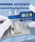 8 Inch Digital Caliper Stainless Steel IP67 Coolant Proof With 200mm Range, 0.03mm And 0.0015in Precision, Large LCD Display